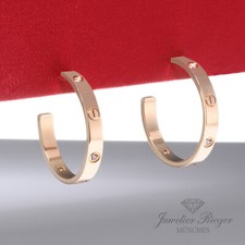 Cartier creolen love gebraucht kaufen  Deutschland