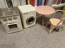 Forno/máquina de lavar/mesa/cadeira de metal Maileg comprar usado  Enviando para Brazil