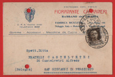 Cartolina commerciale fabbrica usato  Bologna