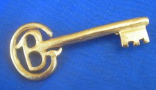 Vintage broche clé d'occasion  Poncin