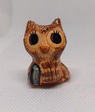 Miniature owl figurine for sale  LEICESTER