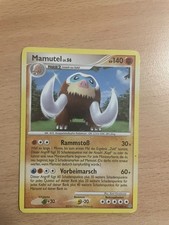 Pokemon karte mamutel gebraucht kaufen  Ottenstein