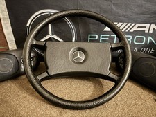 Volante de couro original Mercedes fabricante de equipamento original W126 W123 W201 R107 190E 1264640017 comprar usado  Enviando para Brazil