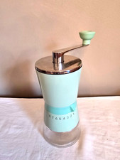 Usado, Moedor de café manual vintage pastel verde pálido estilo country art déco comprar usado  Enviando para Brazil