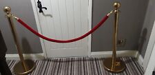 Gold queue barrier for sale  BIRMINGHAM