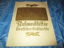 Antik buch ruhmesblätter gebraucht kaufen  Isernhagen