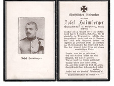 Sterbebild wk1 soldat gebraucht kaufen  Günzburg