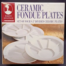fondue plates set 6 for sale  Federal Way