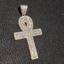 Iced ankh 14k for sale  OXFORD