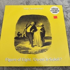 Paul McCartney – Figure Of Eight U.K. Vinyl 12" Etched  Disc The Beatles comprar usado  Enviando para Brazil