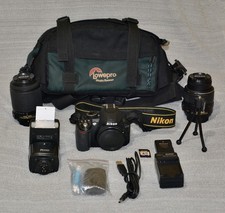 Lentes Nikon D3100, 55–200mm e 18-55 VR, flash, APENAS 7.043 cliques do obturador!! comprar usado Lentes Nikon D3100, 55–200mm e 18-55 VR, flash, APENAS 7.043 cliques do obturador!! comprar usado  Enviando para Brazil