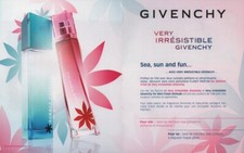 Publicité papier parfum. d'occasion  Douarnenez