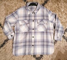 Hemdjacke shacket flanell gebraucht kaufen  Berlin