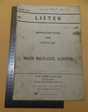 Book 1178 lister for sale  COLCHESTER