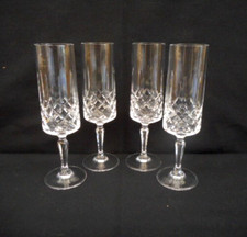 Crystal champagne flute for sale  BANBURY