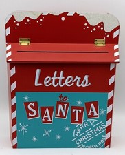 Decoração de Natal caixa de cartas do Papai Noel comprar usado  Enviando para Brazil