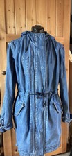 Whistles denim parka for sale  TONBRIDGE