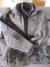 Warme wildlederjacke dunkel gebraucht kaufen  Bad Nauheim