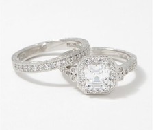 Qvc diamonique wedding for sale  Appleton