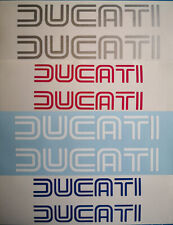 Ducati aufkleber klassik gebraucht kaufen  Hannover