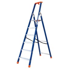 Facal Stehleiter QUADRA Picta S300 8 Stufen glänzender Epoxid Lack Klappleiter gebraucht kaufen  Oberhausen