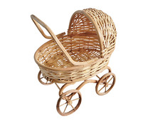 Carrinho de bebê decorativo de bengala tecido/cesto estilo tradicional comprar usado  Enviando para Brazil