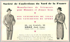 1920 société confections d'occasion  Expédié en Belgium