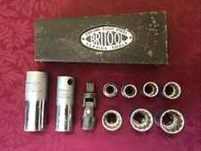 Vintage 10pc britool for sale  PULBOROUGH
