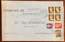 Storia postale modulo usato  Salizzole