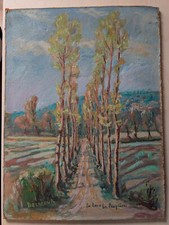 Peinture huile isorel d'occasion  Poitiers