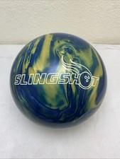 Bola de boliche Brunswick estilingue ouro pérola/pérola azul - 13 lb - primeira broca comprar usado  Enviando para Brazil