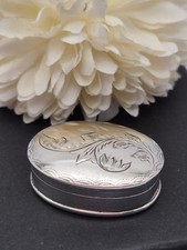 Sterling silver oval for sale  NORTHALLERTON