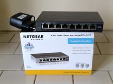 NETGEAR GS108E ProSafe 8-Port Gigabit Web Smart Managed Plus Switch comprar usado  Enviando para Brazil