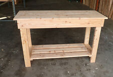 Wooden work bench for sale  LEYLAND