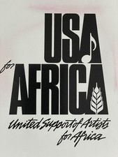 Fotografia de imprensa dos EUA para a África direitos civis 1986 #historyinpieces comprar usado  Enviando para Brazil