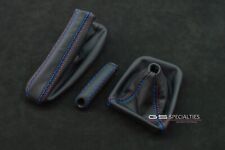 BMW E34 M5 E34 boots leather boots set ebrake handle INDIVIDUAL Mstitch custom na sprzedaż  PL