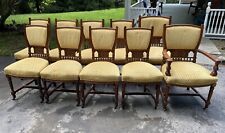 Set carved oak for sale  Hyde Park