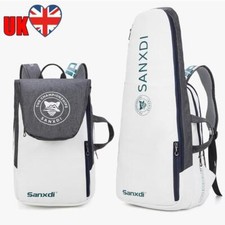 Suporta 3 Raquetes Bolsa Raquete Grande Capacidade Padel Raquetes Mochila (Cinza) comprar usado  Enviando para Brazil