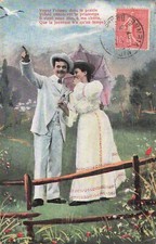 Couple elegant chapeau d'occasion  Vasles