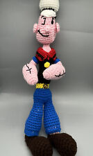 Handmade crocheted popeye for sale  West Palm Beach