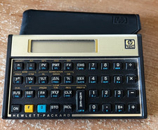 Antiga calculadora financeira Hewlett Packard HP 12C dourada e preta testada e funciona  comprar usado  Enviando para Brazil