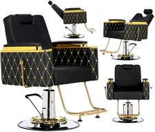 Fotel fryzjerski barberski hydrauliczny do salonu fryzjerskiego Maverick, używany na sprzedaż  PL