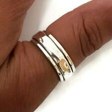 Repujada Giratorio Anillo 925 Plata de Ley Dedo Gordo Hecho a Mano Worry comprar usado Repujada Giratorio Anillo 925 Plata de Ley Dedo Gordo Hecho a Mano Worry comprar usado  Enviando para Brazil