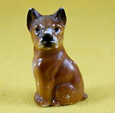 Vintage porcelain dog for sale  ANDOVER