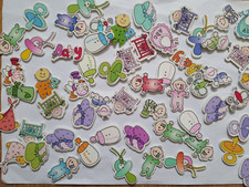 Joblot buttons. baby for sale  HEYWOOD