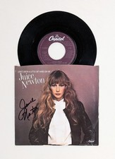 Juice Newton ASSINADO 7" DISCO SINGLE Loves Been A Little Bit Hard On Me certificado de autenticidade comprar usado  Enviando para Brazil