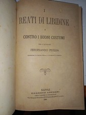 Puglia reati libidine usato  Napoli