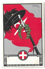 Cartolina militare bersaglieri usato  Trieste