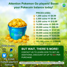 Pokémon GO PokéCoins Service | Seguro + Seguro | Enormes descontos em pacotes em minutos! comprar usado  Enviando para Brazil