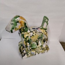Tirelire chien faience d'occasion  Desvres